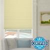 Persilux 100% Blackout Cordless Cellular Shades & Blinds Honeycomb Blinds Bottom up Thermal Insulated Window Shades for Home, Windows and Kitchen, Cream, 37" W x 38" H view 4