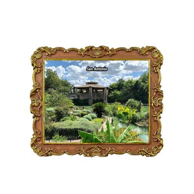 Japanese Tea Gardens San Antonio USA Refrigerator Magnet 3D Travel Souvenir Fridge Decoration Magnetic Sticker Craft Collection