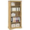 CUMYZO 5-Tier Bookcase Mexican Pine Corona Range 31.9"x15.7"x66.9" 34.3kg/75.46ib view 4