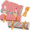 Xinnun 50 Packs Thanksgiving Cracker Kit Striped Style Party Favors view 1