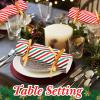 Xinnun 50 Packs Thanksgiving Cracker Kit Striped Style Party Favors view 2