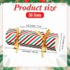 Xinnun 50 Packs Thanksgiving Cracker Kit Striped Style Party Favors view 3