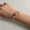 VIE Evil Eye Bracelet, Yellow Beads (White) view 3