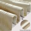 Jiino Beige Table Runner 120 Inches Long, Elegant Handmade Embroidery Striped Dining Table Runners with Tassels for Dining Room Dresser Holiday Banquet Decoration view 2