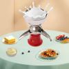 TBVECHI Milk Cream Centrifugal Separator, Stainless Steel Electric Cream Separator Make Cream Butter Milkshake Separator for Goats and Cows Milk 13.2Gal/h view 4