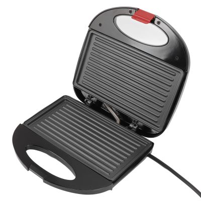 750W Panini Press, Sandwich Maker Nonstick Panini Sandwich Maker Double Sided Indoor Grill Sandwich Toaster for Cooking Baking(110V)