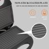 750W Panini Press, Sandwich Maker Nonstick Panini Sandwich Maker Double Sided Indoor Grill Sandwich Toaster for Cooking Baking(110V) view 4