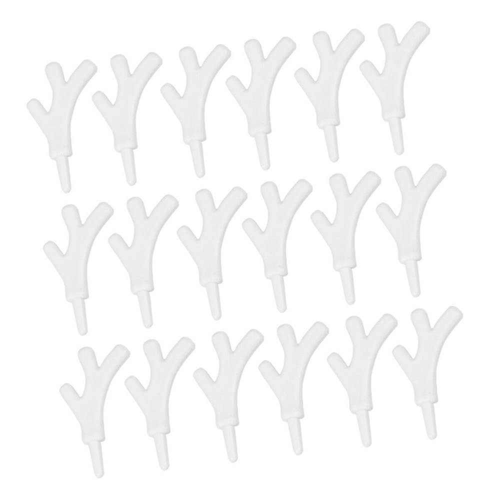 100pcs Christmas DIY Accessories Christmas Branch Antlers Craft Christmas Decor Branch Antlers Craft Adornments DIY Accessories Decor