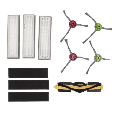 TREETDOBV Replacement Parts Kit Sweeping Robot Filter Main and Side Brushes Sweeping Robot Accessories for Deebot Ozmo 920 950 T8,Replacement Sweeping Robot Accessories Vacuum Cleaner Accessories