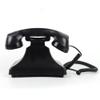 Audio Guest Book Telephone with Free LED Wedding Sign | Vintage-Style Audio Guestbook Wedding VoiceMessage Phone| Everything Included and Ready to Go | Retro Rotary Wedding GuestBooks Phone (Black) view 2