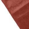 50 pcs 20x20-Inch Terracotta Premium Velvet Napkins Wedding Party Home Events Dinner Catering Linens Decorations Supplies view 1