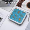 Sea Otters 40 Capacity CD Case Holder Organizer DVD Collection Storage Bag Wallet Book for Car Home Travel view 4