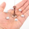 Uonlytech Mini Ceiling Lamp Tiny House Chandelier Lighting for Miniature Living Room Decor Warm Light for Sandbox and Projects Miniature Pendant for Mini House Model view 2