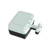 Bothyi Sandwich Maker Small Electric Grill with Reminder Light Baking Tool Kids Friendly Household Multifunctional Breakfast Machine Waffle Maker, green view 1