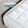 Bare Home Weighted Blanket Queen Size 22lb (60" x 80") for Adults - All-Natural 100% Cotton - Premium Heavy Blanket Nontoxic Glass Beads (White, 60"x80") view 3