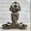 Exquisite Handmade Bronze Sculpture of an Ancient Greek Priestess with Vessel Artwork Decorative Lost Wax Method by Think Bronze view 3