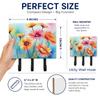 Caroline's Treasures Gerbera Daisies Decorative Ceramic Triple Wall Hook view 2