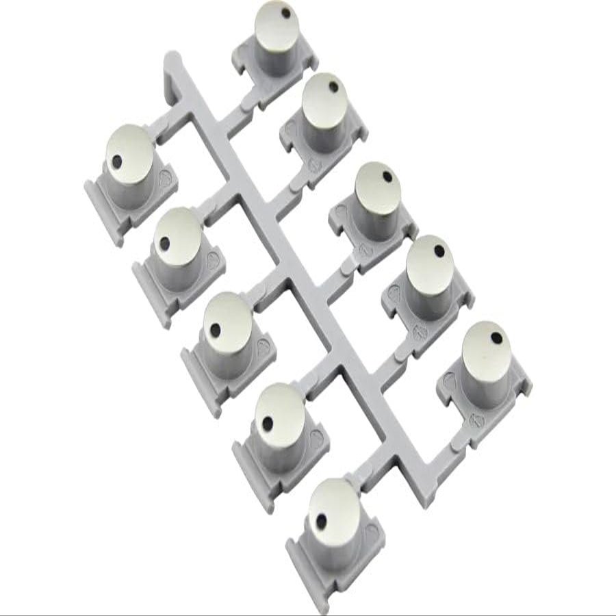 Bosch 00649313 Dishwasher Control Panel Push Button Set - Silver