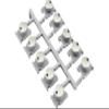 Bosch 00649313 Dishwasher Control Panel Push Button Set - Silver view 1