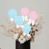 Didiseaon 3Pcs Lollipop Trunk or Treat Photography Accessories Faux Food Model Artificial Dessert Candy Wedding Party Favors Food Decor Candy Photo Booth Wool Felt Mint view 4