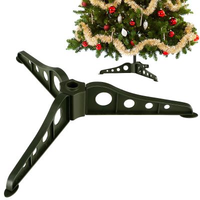 CLISPEED Christmas Tree Stand: Artificial Xmas Tree Stand Base Christmas Tree Legs Holder Replacement Plastic Christmas Tree Stands for Artificial Trees 0.75in Diameter