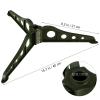 CLISPEED Christmas Tree Stand: Artificial Xmas Tree Stand Base Christmas Tree Legs Holder Replacement Plastic Christmas Tree Stands for Artificial Trees 0.75in Diameter view 4