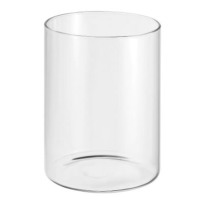 PATIKIL Clear Glass Cylinder Vase, 5.9" Tall and 3.9" Dia Tabletop Flowers Vase Floating Candle Holder Vase for Home Decor Wedding Centerpieces(33.8oz)