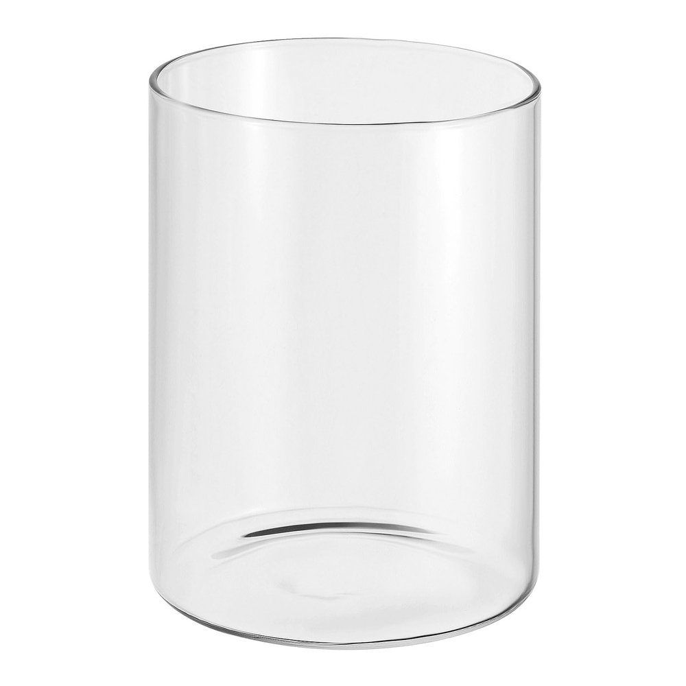 PATIKIL Clear Glass Cylinder Vase, 5.9" Tall and 3.9" Dia Tabletop Flowers Vase Floating Candle Holder Vase for Home Decor Wedding Centerpieces(33.8oz)