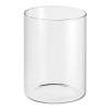 PATIKIL Clear Glass Cylinder Vase, 5.9" Tall and 3.9" Dia Tabletop Flowers Vase Floating Candle Holder Vase for Home Decor Wedding Centerpieces(33.8oz) view 1