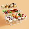 Bakzon Upgraded Dessert Table Display Set, Acrylic Cupcake Buffet Dessert Risers Stands, Tier Serving Trays Holder for Weddings Baby Shower Tea Party view 1