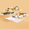 Bakzon Upgraded Dessert Table Display Set, Acrylic Cupcake Buffet Dessert Risers Stands, Tier Serving Trays Holder for Weddings Baby Shower Tea Party view 2