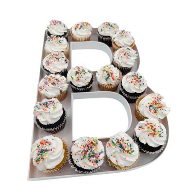 12" or LARGE 16" - High Quality Reusable Durable Plastic Charcuterie Fillable Number Boxes Letter Boxes For Birthday Party Anniversary Charcuterie Tray (B - 16" size)