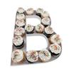 12" or LARGE 16" - High Quality Reusable Durable Plastic Charcuterie Fillable Number Boxes Letter Boxes For Birthday Party Anniversary Charcuterie Tray (B - 16" size) view 1
