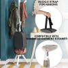 Beautyflier Travel Steam Iron Bag for Conair Handheld Garment Steamer, Portable Handheld Design Steamer Carrying Case Holder Iron Case Organizer with Hanging Buckle Strap, Bag Only (Grey) view 3