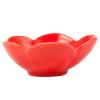24to3 474634 Nishitomi Pottery Arita Ware Plate, Small Plate, Small Plate, Small Bowl, Approx. 3.1 x 2.8 inches (8 x 7 cm), Camellia, Red with Plate, Kitagawa Misono Kiln, Made in Japan view 2