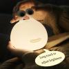 PTAEXCEL Slug Night Light, Led Portable USB Rechargeable Cute Night Light Animal Lamps with Sensor Timer Touch Lamp, Silicone for Kids Gift view 4