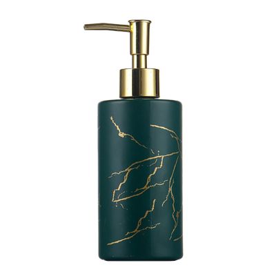 BAMFY Soap Dispenser with Pump Washroom Hand Soap Bottles Bathroom Lotion Dish Soap Dispenser for Kitchen Washroom (Color : Green, Size : 320ml)