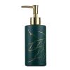 BAMFY Soap Dispenser with Pump Washroom Hand Soap Bottles Bathroom Lotion Dish Soap Dispenser for Kitchen Washroom (Color : Green, Size : 320ml) view 1