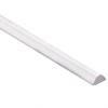 (19.7 47.2 86.6 137.8 Inches 1.2" Wide X 1/2" Tall) Collapsible Shower Threshold Water Guards, Bendable Stopper Barrier For Sink Bathroom. Self-Adhesive Barrier Splash Guard Grey, Red, White ( Color : view 1