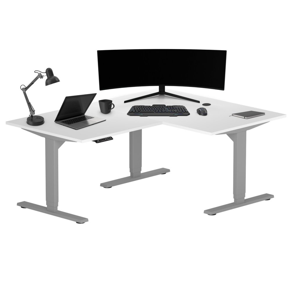 Standing Desk: FLT-05, DT-3030-WW, DT-4830-WW, DA-10-Black
