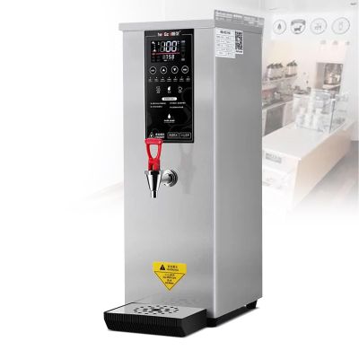 Commercial Water Boiler, 60 Litre Capacity, Holds Up to 100 Cups in One Use, Stainless Steel, Hot and Cold Water Tap, Built-in Filter (Colour: Silver,