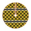 Christmas Tree Skirt 48" Clan MacLeod Tartan Linen Xmas Tree Skirt for Holiday Party Christmas Tree Mat Decorations Indoor Outdoor view 1