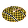 Christmas Tree Skirt 48" Clan MacLeod Tartan Linen Xmas Tree Skirt for Holiday Party Christmas Tree Mat Decorations Indoor Outdoor view 2