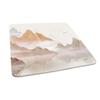 Classical Landscape Painting Square Table, Ink Style, Elastic Edge, Suitable for Catering and Kitchen, Fit for 62"x62" Square Table view 2