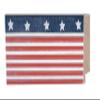10x10 Frame Blue & Red & White Solid Wood Picture Frame Width 2.25 Inches | Interior Depth 0.5 Inches | Americana Farmhouse Photo Frame Complete with UV Acrylic, Foam Board Backing & Hanging Hardware view 3