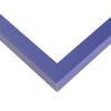 10x25 Frame Purple Solid Wood Picture Frame Width 1 Inches | Interior Frame Depth 0.5 Inches | Huckleberry Bohemian Photo Frame Complete with UV Acrylic, Foam Board Backing & Hanging Hardware view 2