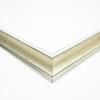 10x7 Frame Silver Solid Wood Picture Frame Width 1.375 Inches | Interior Frame Depth 0.75 Inches | Iliana Traditional Photo Frame Complete with UV Acrylic, Foam Board Backing & Hanging Hardware view 2