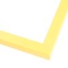 10x21 Frame Yellow Solid Wood Picture Frame Width 1 Inches | Interior Frame Depth 0.5 Inches | Blaine Bohemian Photo Frame Complete with UV Acrylic, Foam Board Backing & Hanging Hardware view 1