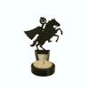Halloween Candlestick,Horror Atmosphere Projection Candles Stands,Ghost Candle Holder,Holiday Theme Decorative Ornaments for Homes/Hotel,Table Decor (F) view 1