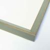 10x20 Frame Gold & Green Solid Wood Picture Frame Width 0.75 Inches | Interior Frame Depth 0.75 Inches | Albus Contemporary Photo Frame Complete with UV Acrylic, Foam Board Backing & Hanging Hardware view 1